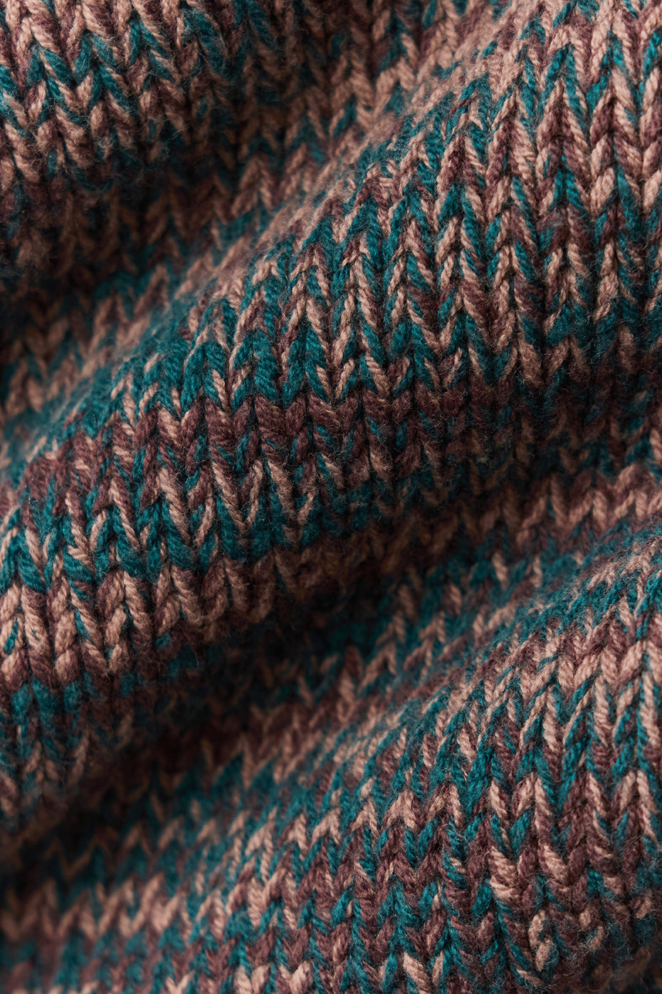Stage Sweater Puffer - Brown Multi — photo 5