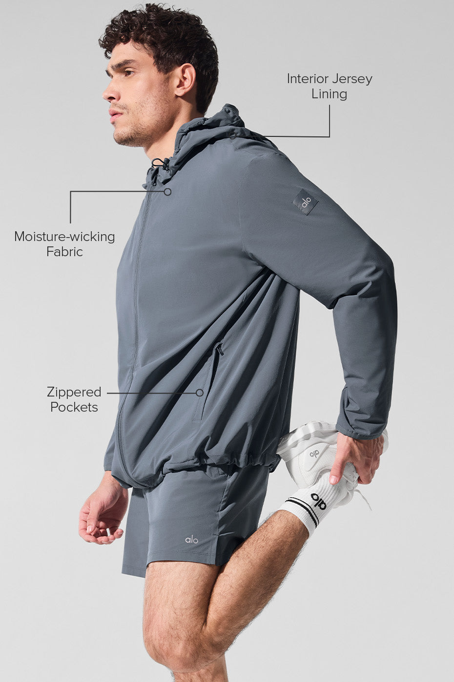 Performance On-The-Go Jacket - Steel Grey — photo 2