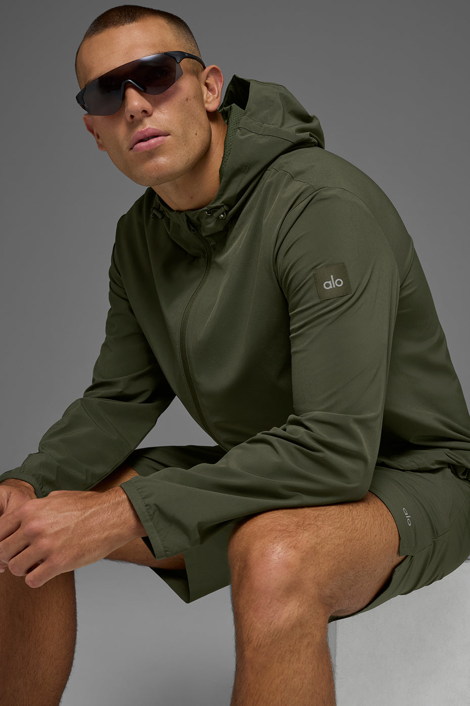 Performance On-The-Go Jacket - Green Olive — photo 6