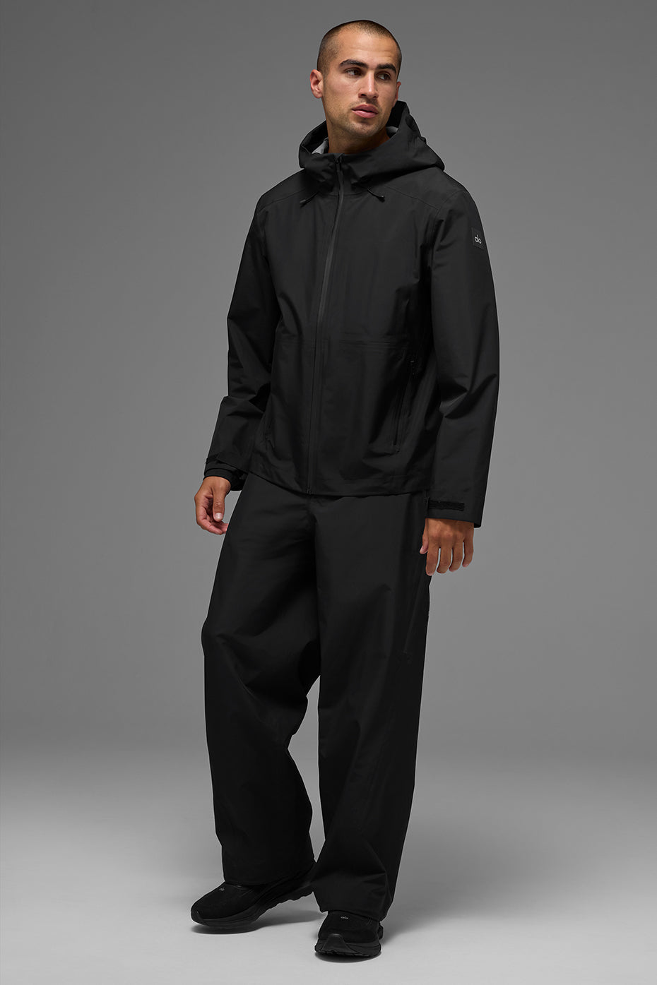 Alpha Shell Jacket - Black — photo 4