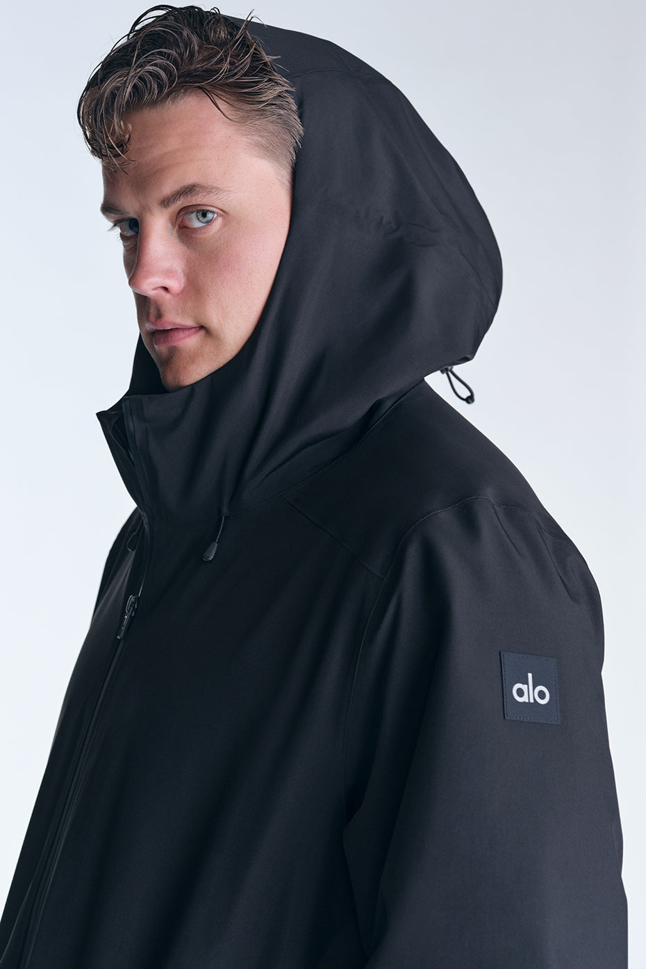 Alpha Shell Jacket - Black — photo 1