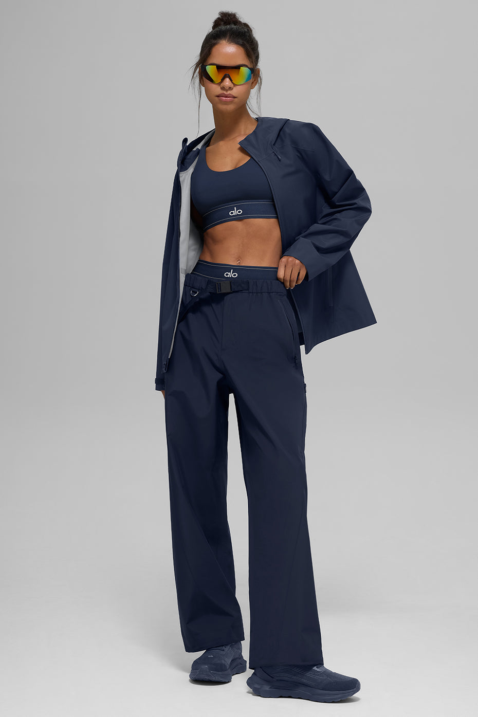 Alpha Shell Jacket - Navy — photo 5