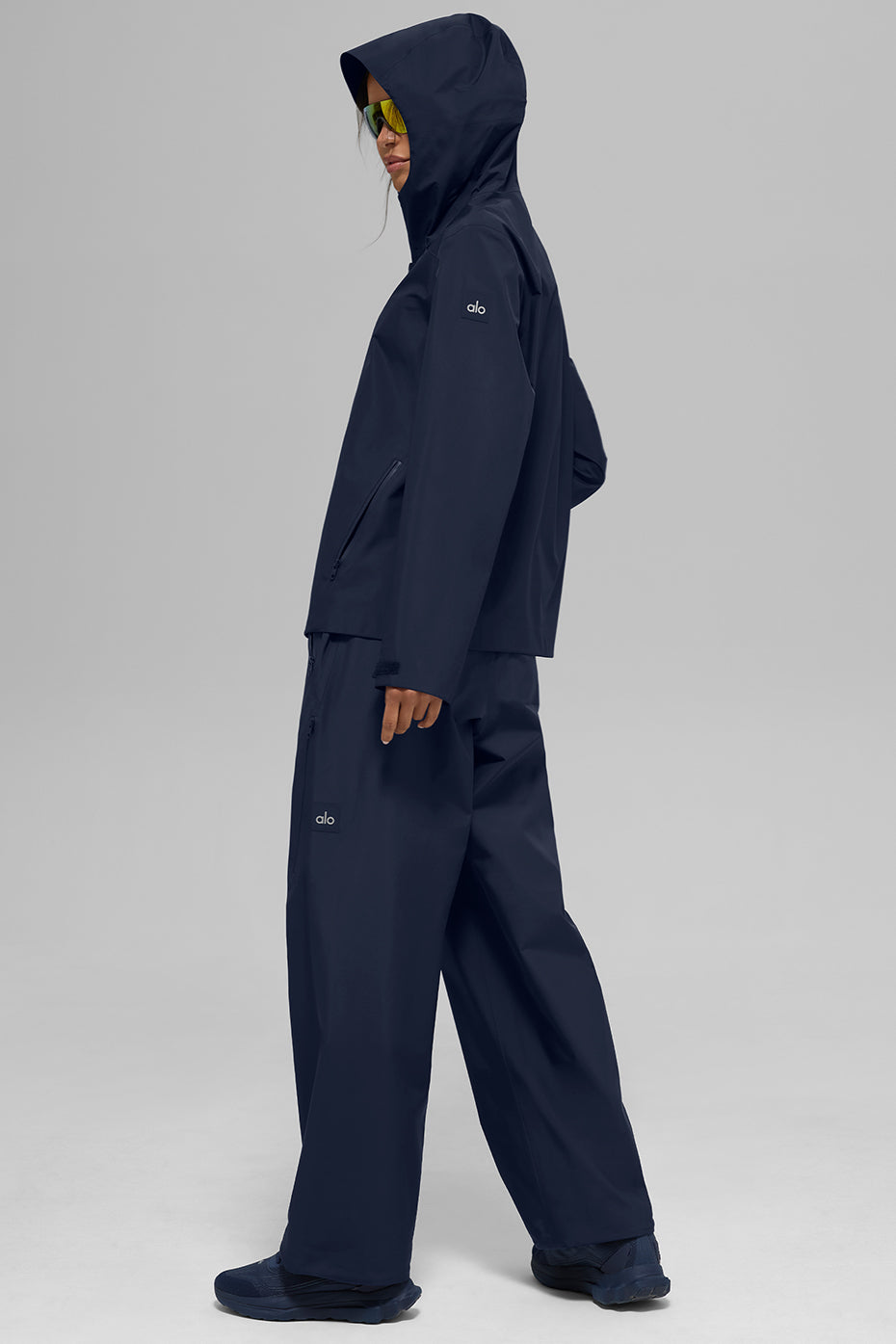 Alpha Shell Jacket - Navy — photo 4