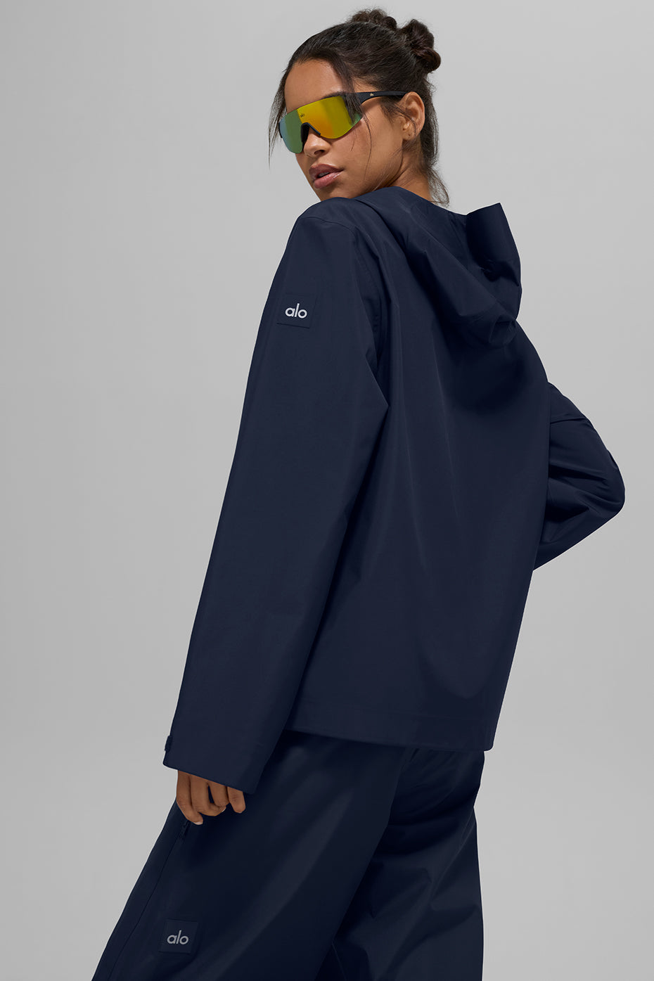 Alpha Shell Jacket - Navy — photo 3