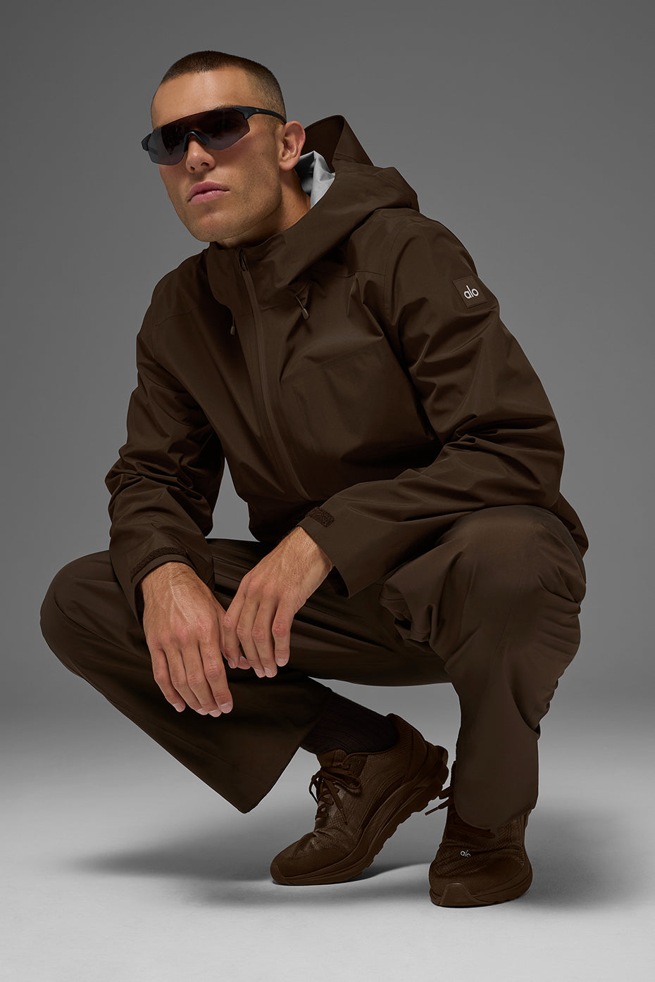 Alpha Shell Jacket - Espresso — photo 6