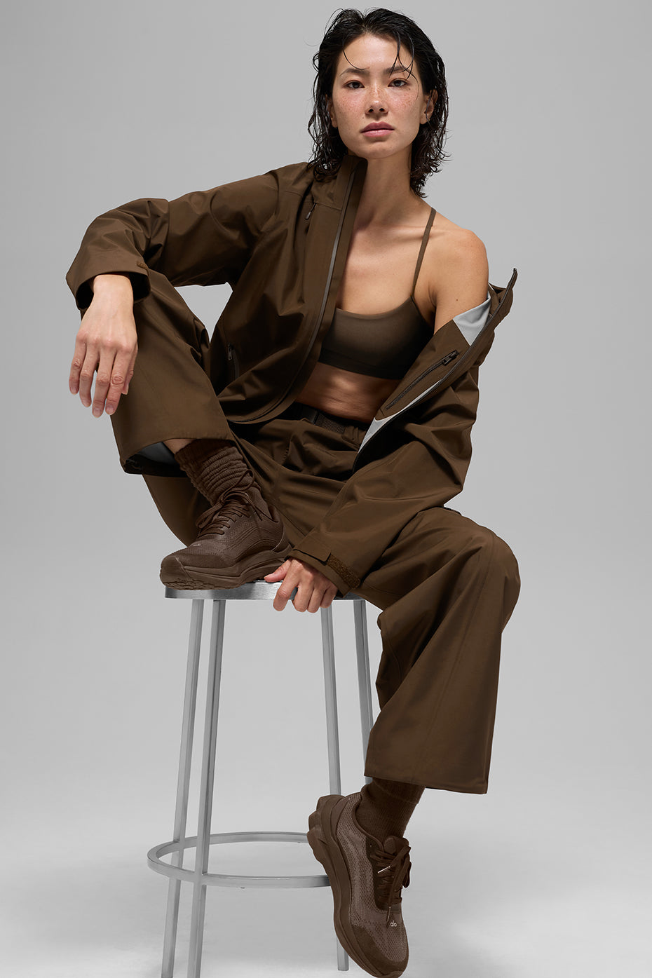 Alpha Shell Jacket - Espresso — photo 4