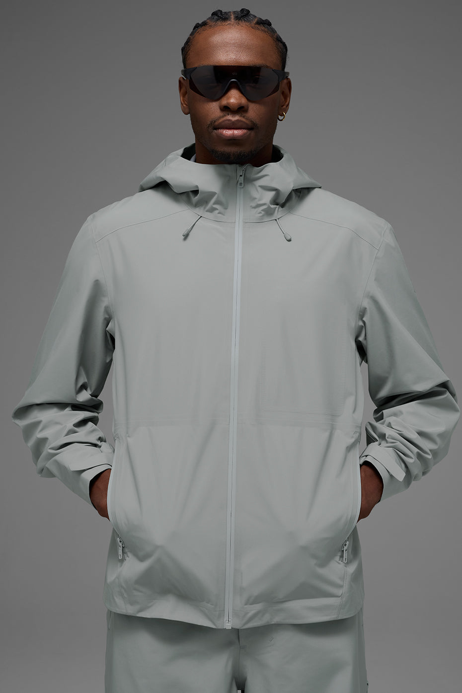 Alpha Shell Jacket - Lunar Grey — photo 3