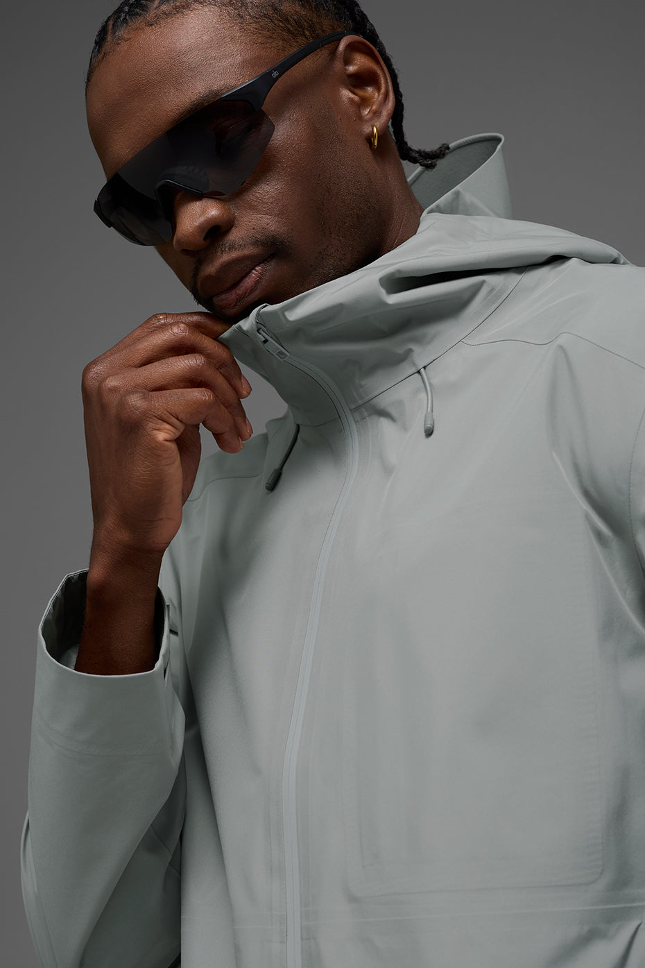 Alpha Shell Jacket - Lunar Grey — photo 4