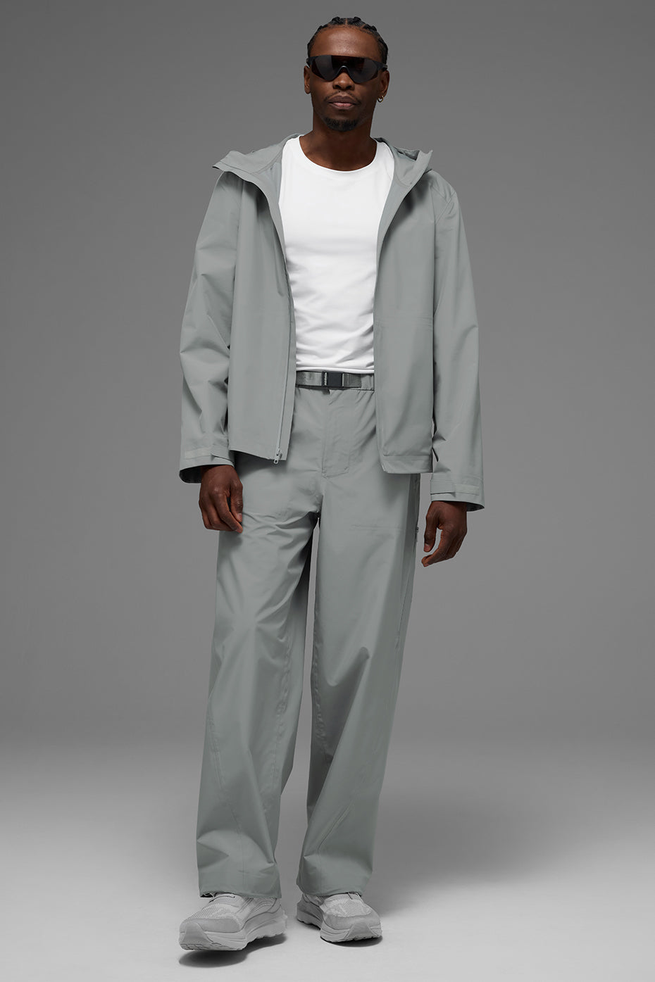 Alpha Shell Jacket - Lunar Grey — photo 6