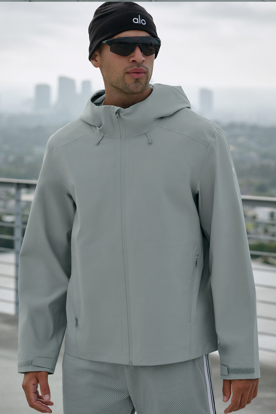 Alpha Shell Jacket - Lunar Grey — photo 1