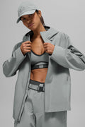 Alpha Shell Jacket - Lunar Grey — photo 1