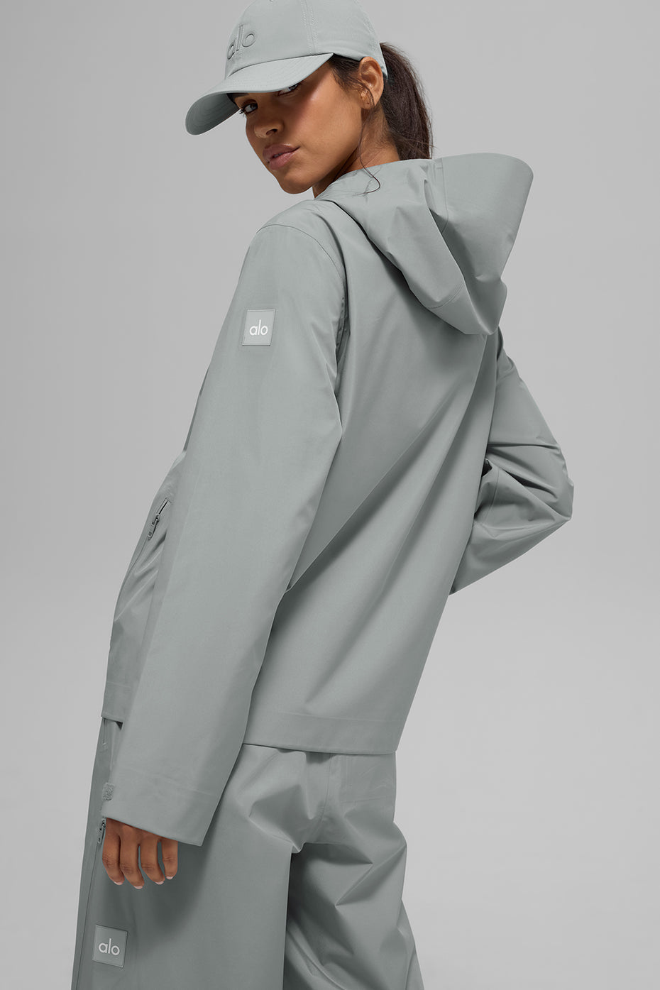Alpha Shell Jacket - Lunar Grey — photo 3