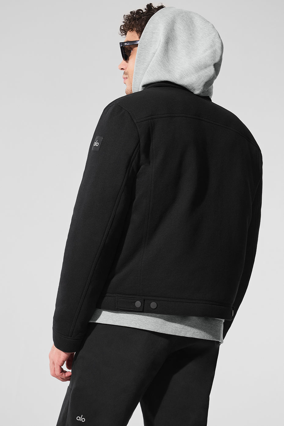 Ease Trucker Jacket - Black — photo 3
