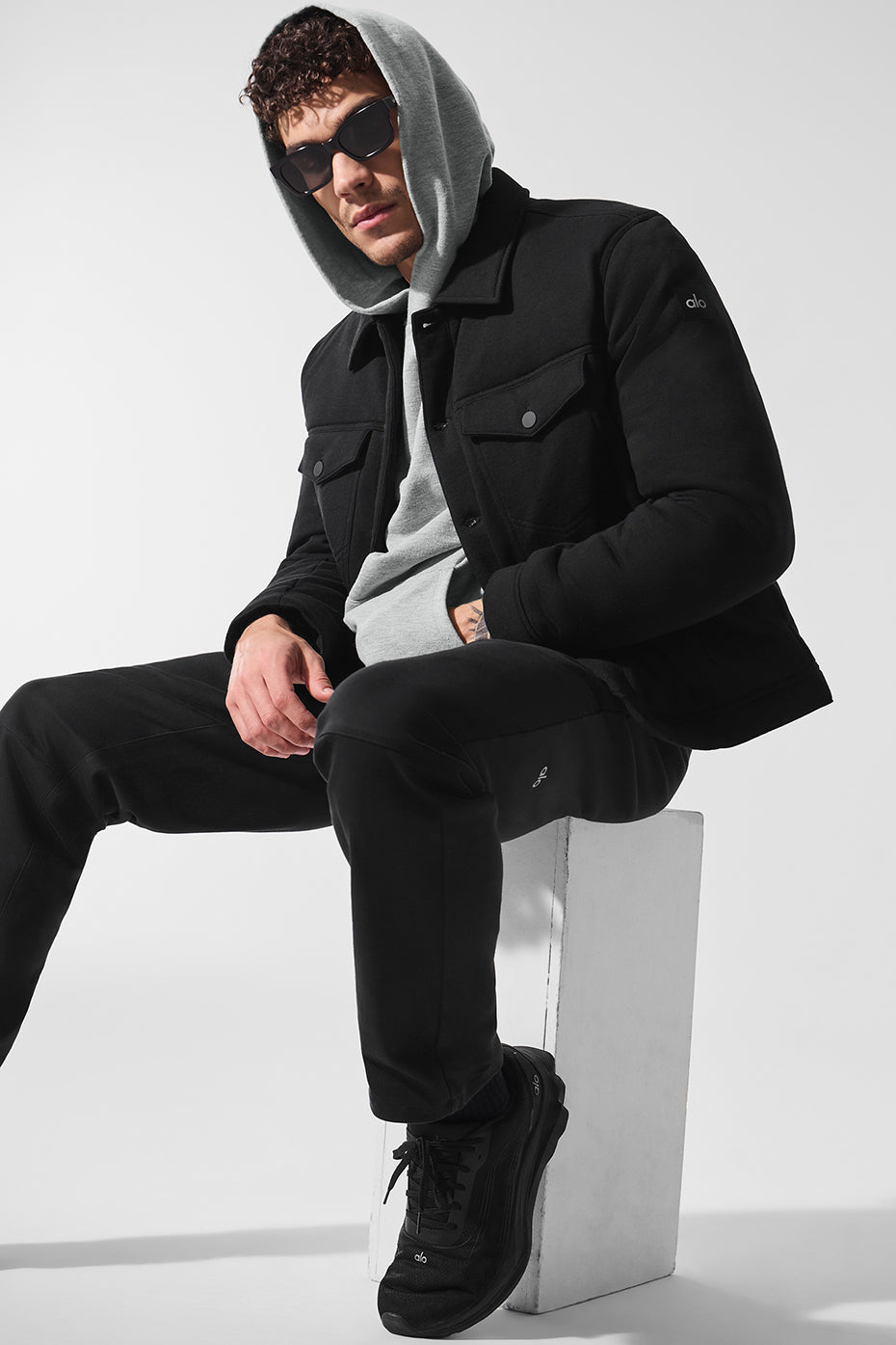 Ease Trucker Jacket - Black — photo 5