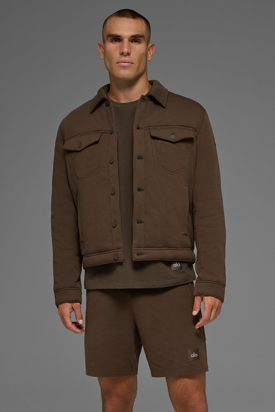 Ease Trucker Jacket - Espresso — photo 3