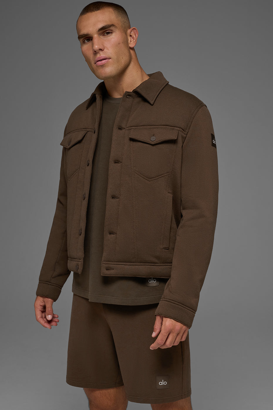 Ease Trucker Jacket - Espresso — photo 6
