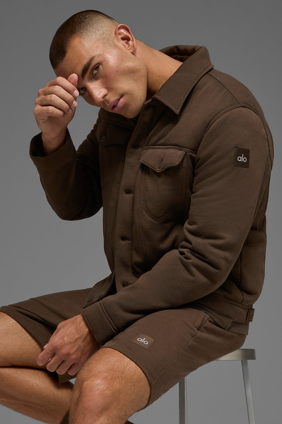 Ease Trucker Jacket - Espresso — photo 4