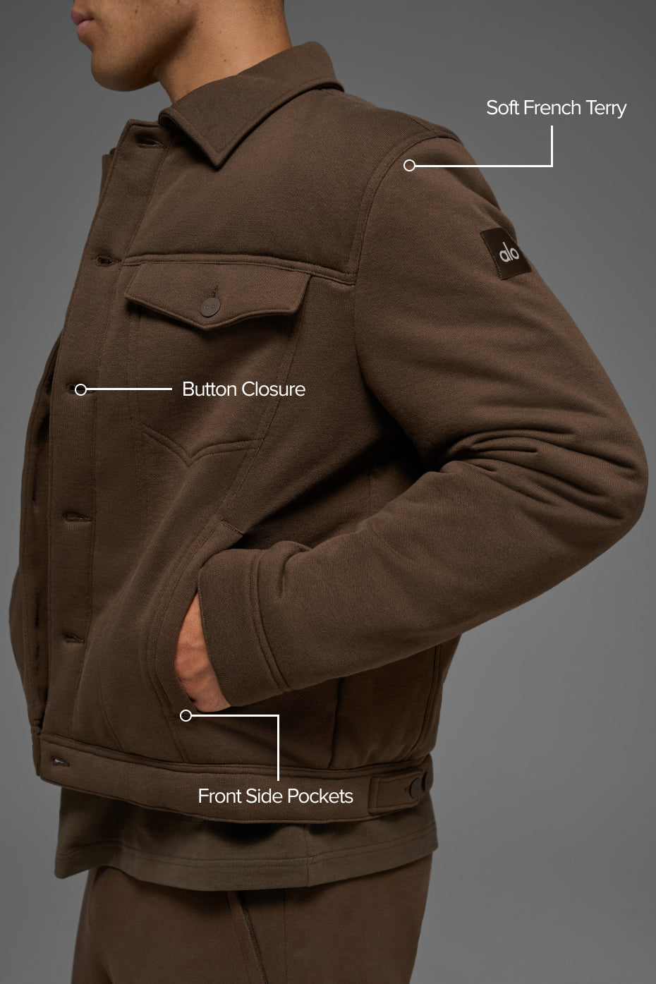 Ease Trucker Jacket - Espresso — photo 2