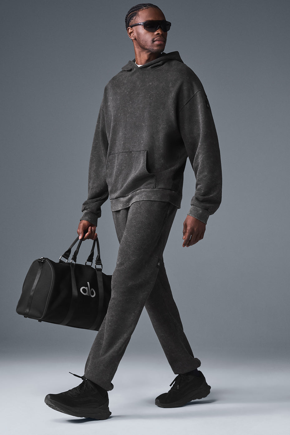 Chill Vintage Wash Sweatpant - Black Wash — photo 4