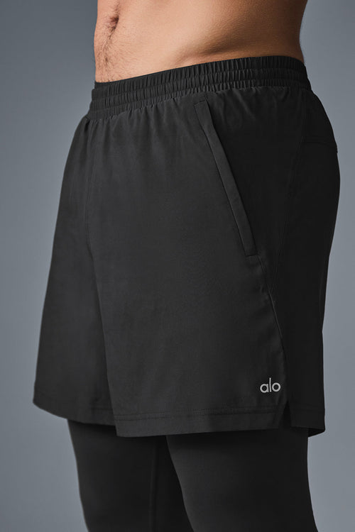 5" Revival 2-in-1 Pant - Black/Black — photo 2
