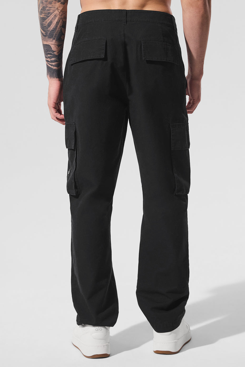 Cargo Ripstop Trouser - Black — photo 3