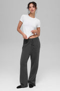 Scholar Straight Leg Sweatpant - Anthracite — photo 1