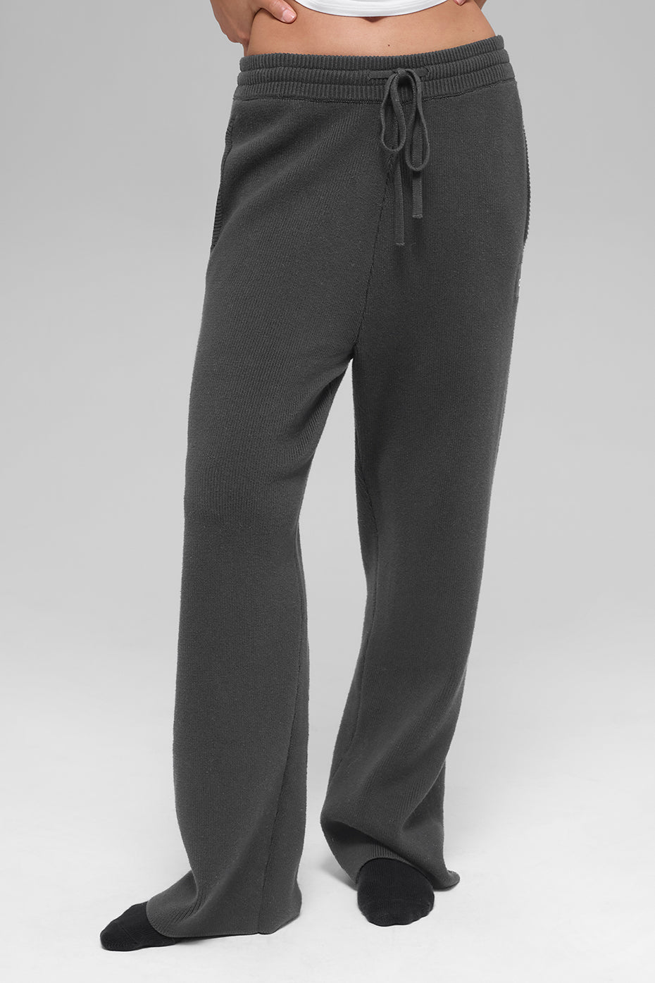 Scholar Straight Leg Sweatpant - Anthracite — photo 3