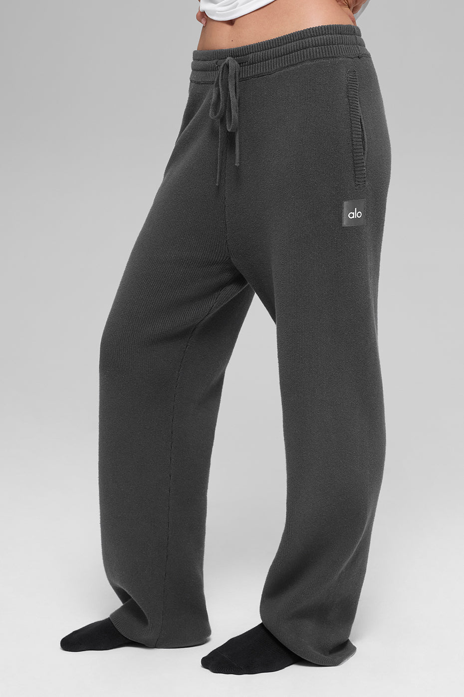 Scholar Straight Leg Sweatpant - Anthracite — photo 4