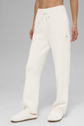 Scholar Straight Leg Sweatpant - Ivory — photo 1