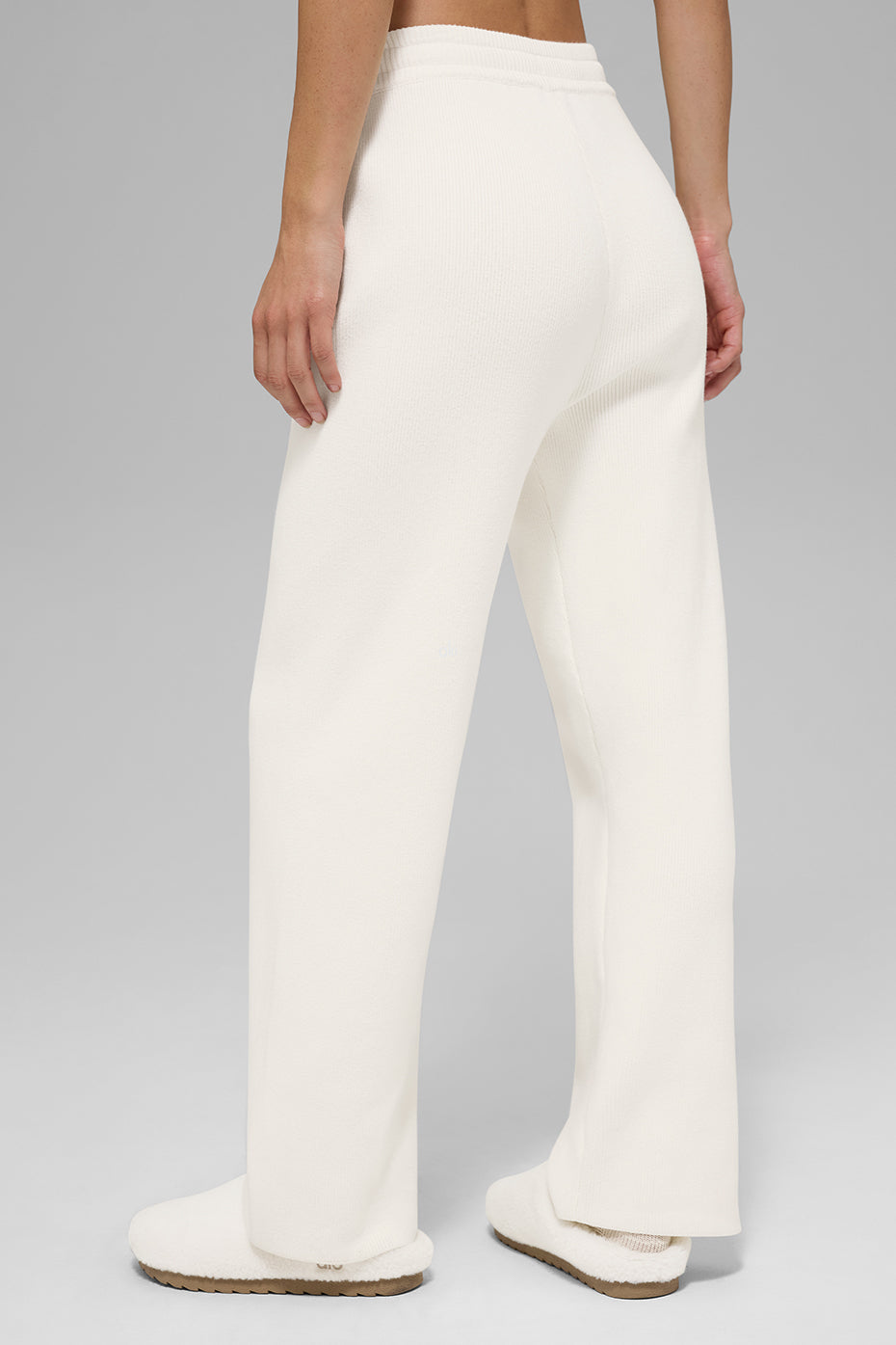 Scholar Straight Leg Sweatpant - Ivory — photo 2