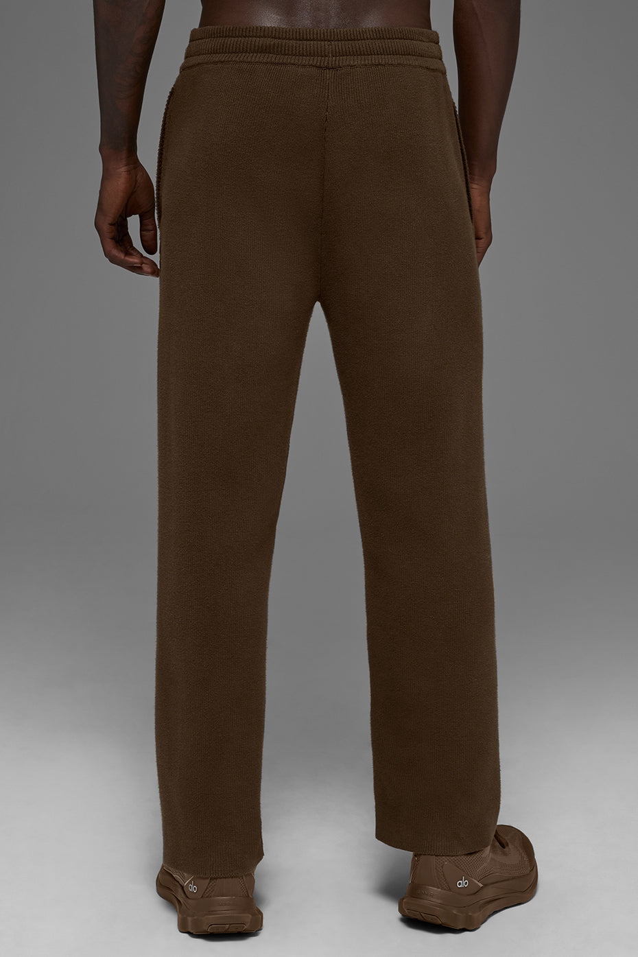 Scholar Straight Leg Sweatpant - Espresso — photo 5