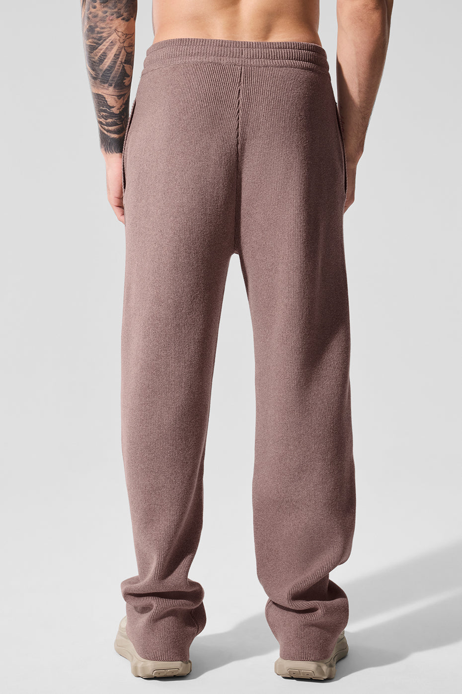 Scholar Straight Leg Sweatpant - Mushroom Heather — photo 2