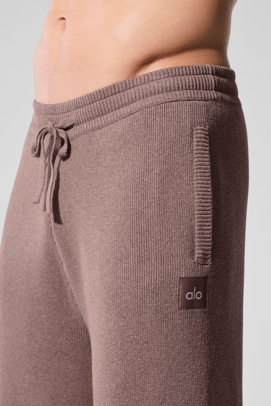 Scholar Straight Leg Sweatpant - Mushroom Heather — photo 4