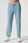 Scholar Straight Leg Sweatpant - Celestial Blue Heather — photo 1