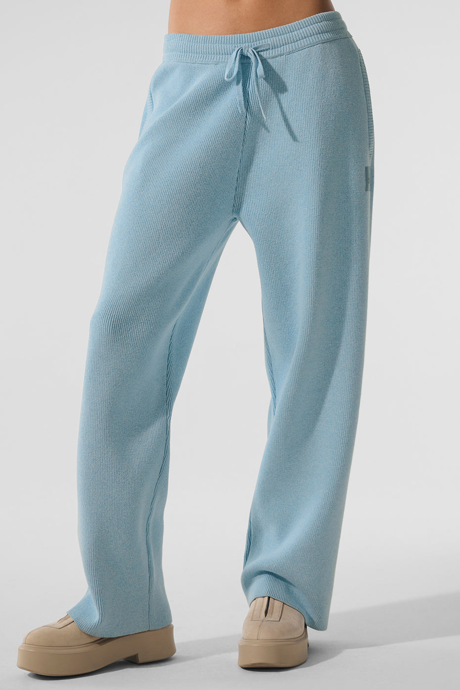 Scholar Straight Leg Sweatpant - Celestial Blue Heather — photo 1