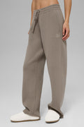 Scholar Straight Leg Sweatpant - Light Cocoa — photo 1