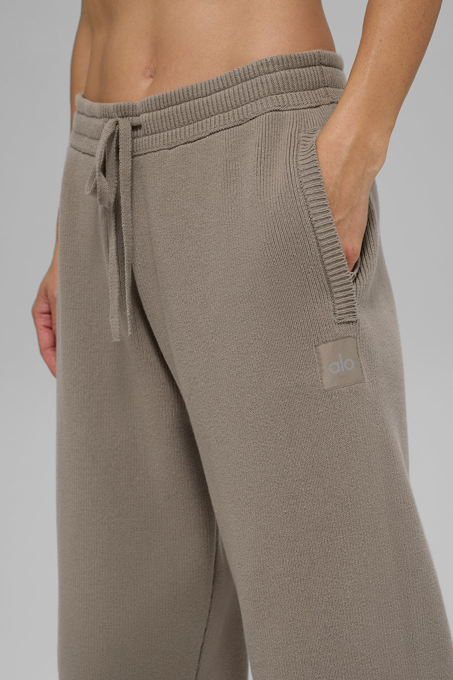 Scholar Straight Leg Sweatpant - Light Cocoa — photo 3
