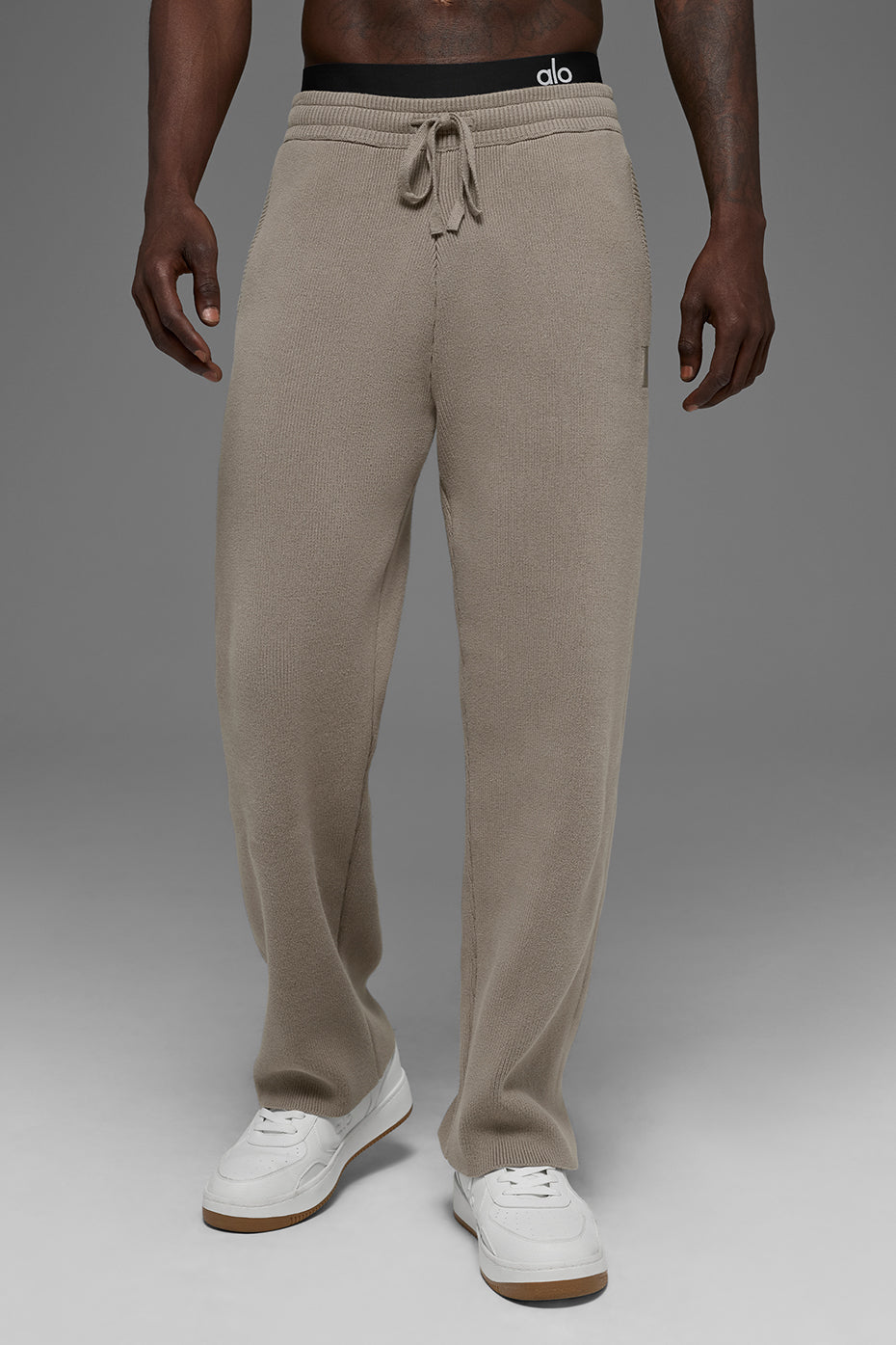 Scholar Straight Leg Sweatpant - Light Cocoa — photo 1