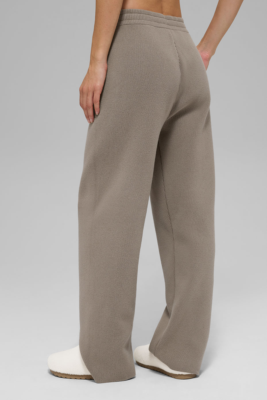 Scholar Straight Leg Sweatpant - Light Cocoa — photo 2