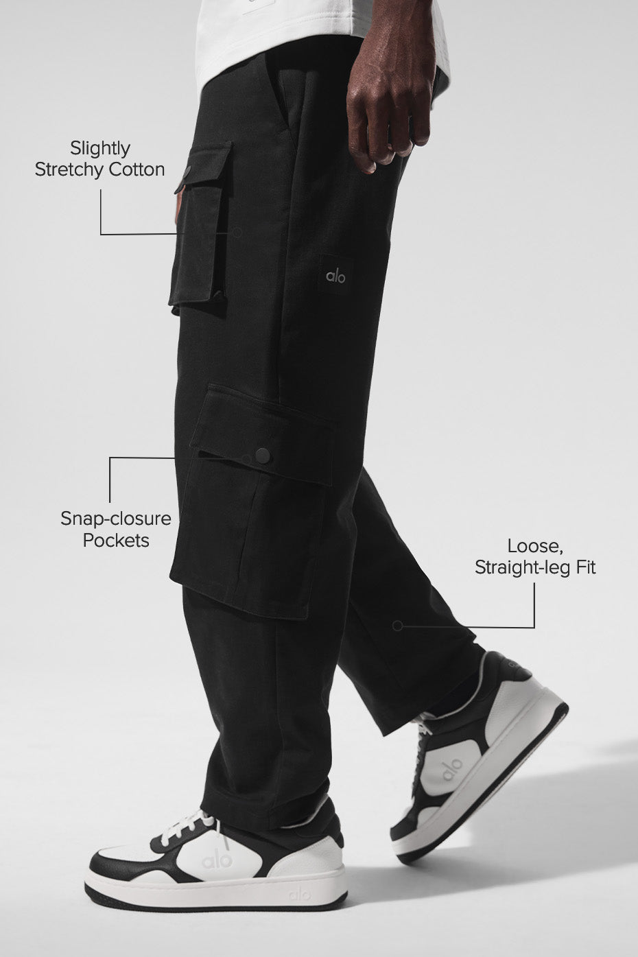 Northstar Cargo Pant - Black — photo 2