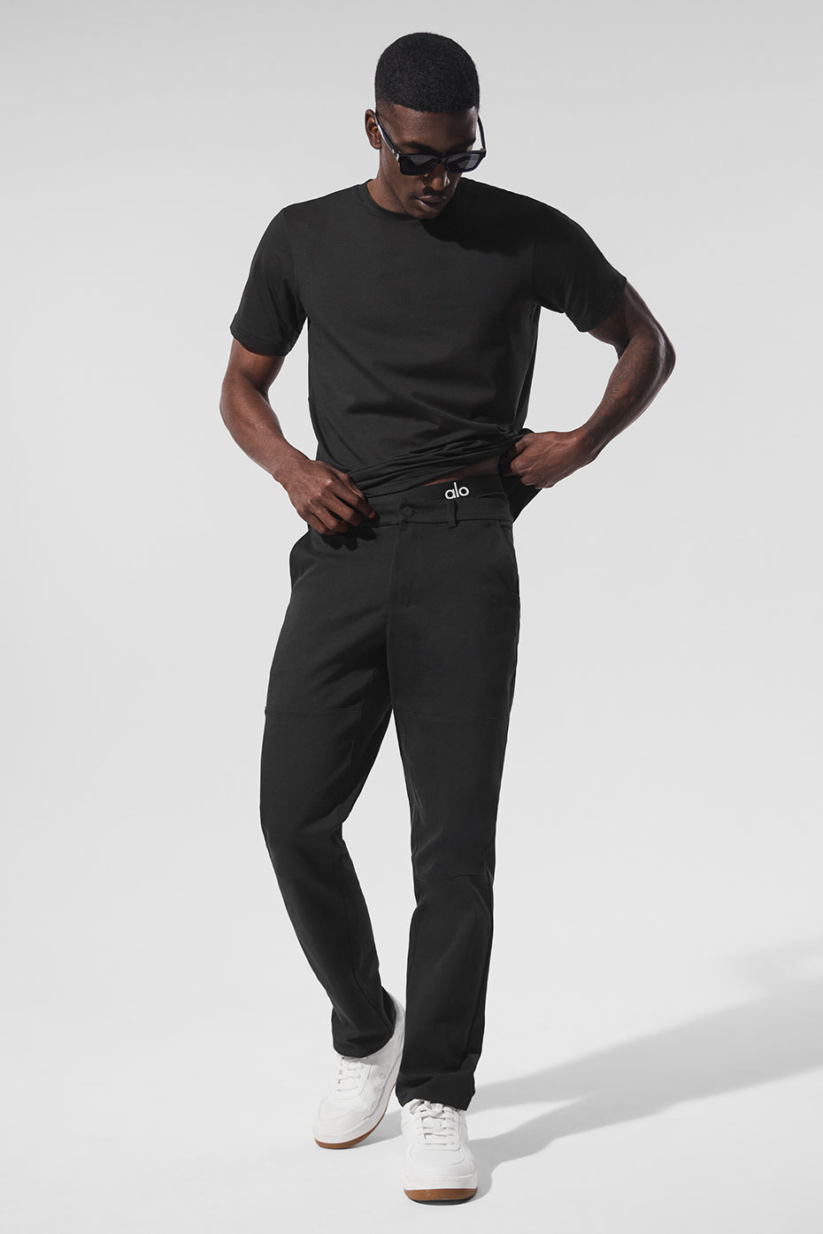 Edition Sueded Pant - Black — photo 4