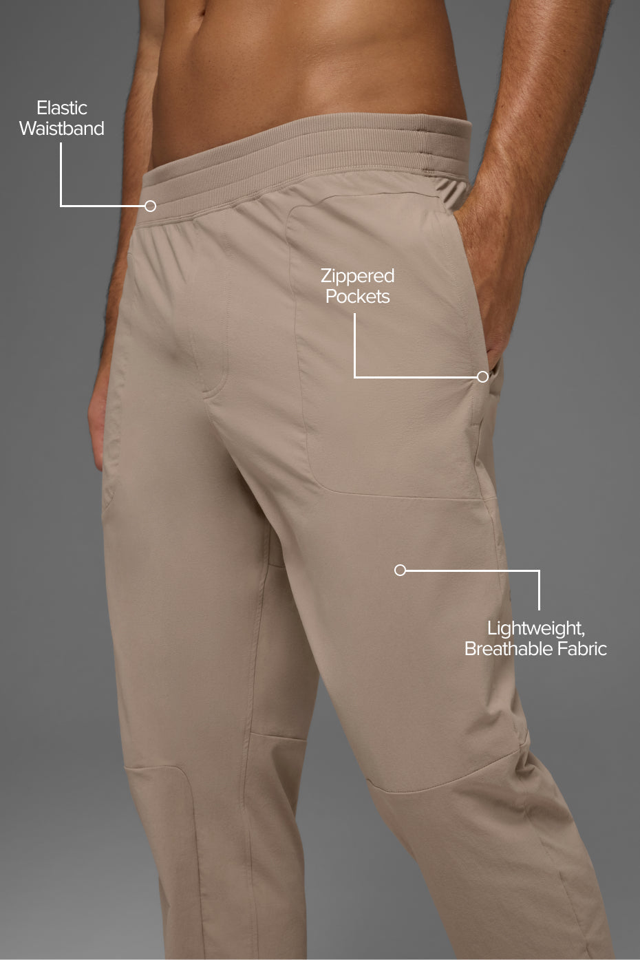 Co-Op Pant (Long) - Gravel — photo 2