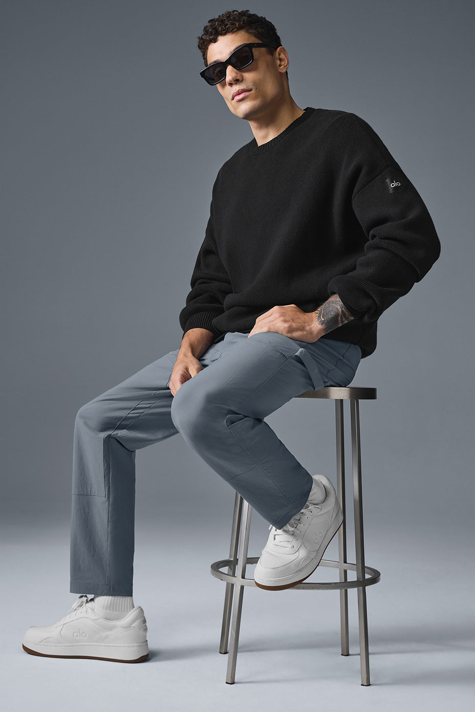 Co-Op Carpenter Track Pant - Steel Grey — photo 4