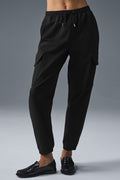 Edition Sueded Jogger - Black — photo 1