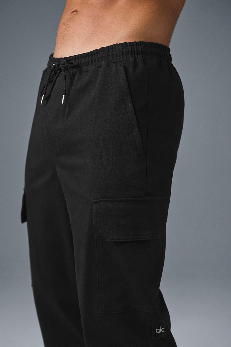 Edition Sueded Jogger - Black — photo 3