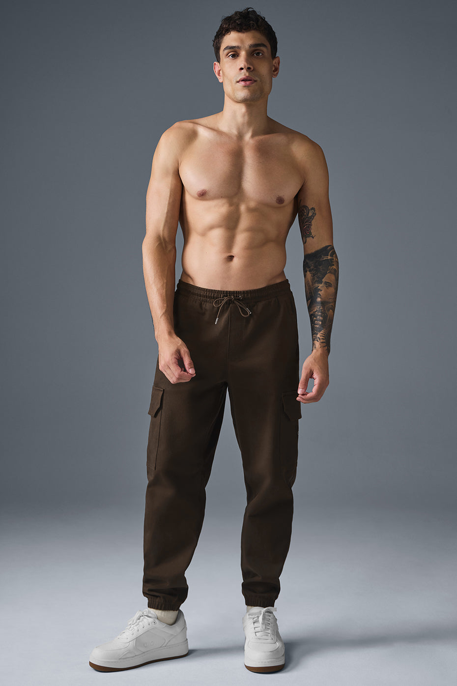 Edition Sueded Jogger - Espresso — photo 4