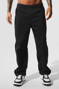 Edition Sueded Straight Leg Pant - Black — photo 1