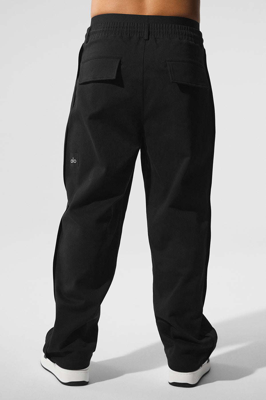 Edition Sueded Straight Leg Pant - Black — photo 2
