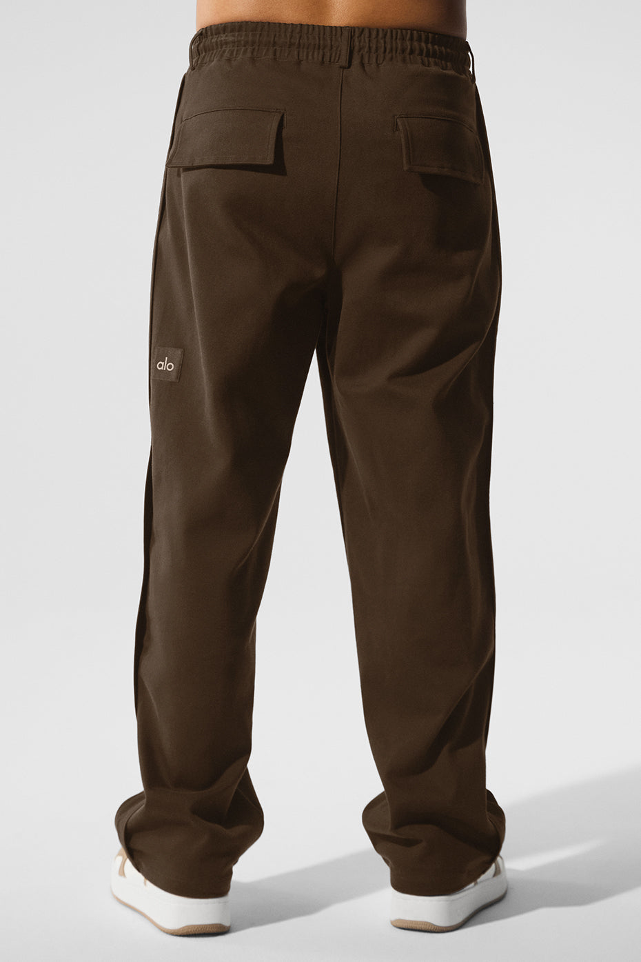 Edition Sueded Straight Leg Pant - Espresso — photo 2