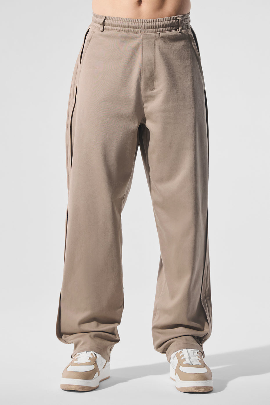 Edition Sueded Straight Leg Pant - Gravel — photo 1